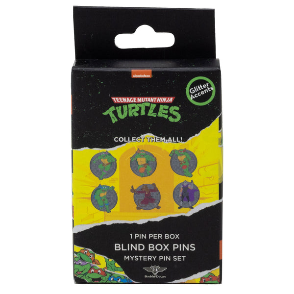 Buckle-Down Ninja Turtles Mystery Enamel Pin Blind Box Series Donatello Michaelangelo Raphael Leonardo Splinter Or Shredder