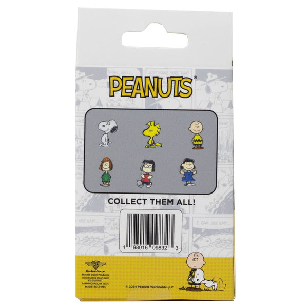 Buckle-Down Peanuts Mystery Enamel Pin Blind Box Series Charlie Brown Lucy Marcie Peppermint Patty Snoopy Or Woodstock