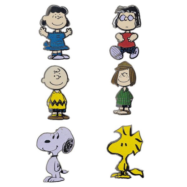 Buckle-Down Peanuts Mystery Enamel Pin Blind Box Series Charlie Brown Lucy Marcie Peppermint Patty Snoopy or Woodstock