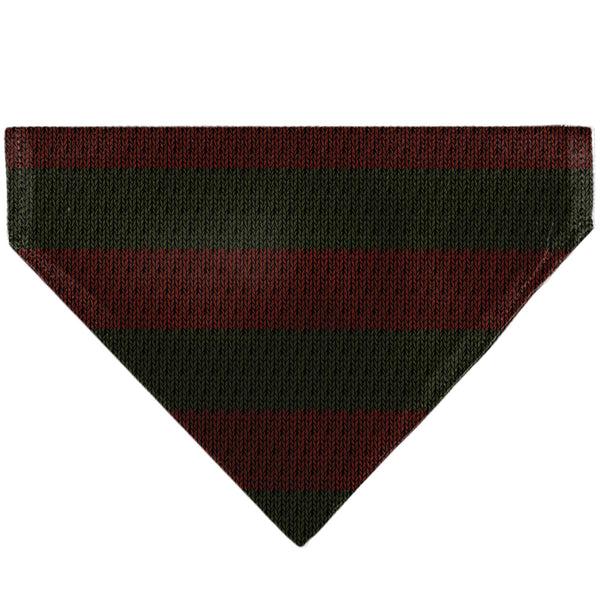 Buckle-Down Pet Bandana - A Nightmare on Elm Street Freddy Melted Black/White/Red