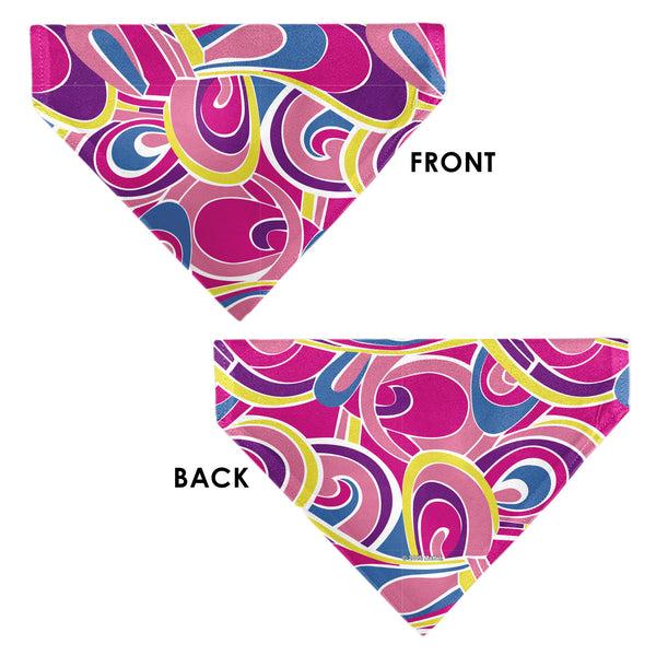 Buckle-Down Pet Bandana - Barbie Swirl Pinks/Multi Color