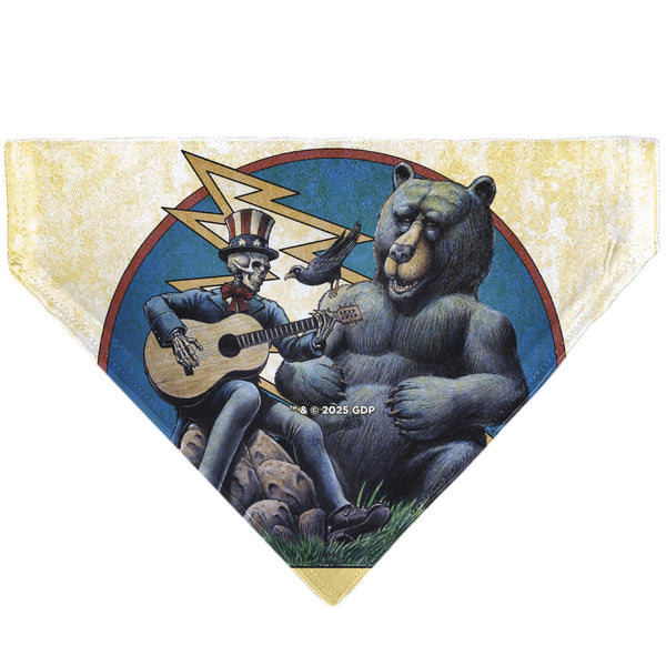 Buckle-Down Pet Bandana - Grateful Dead Dave's Picks Volume Five Truman UCLA Cover Art