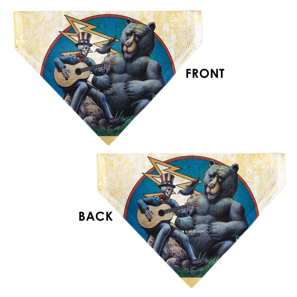 Buckle-Down Pet Bandana - Grateful Dead Dave's Picks Volume Five Truman UCLA Cover Art