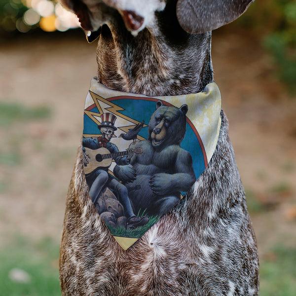 Buckle-Down Pet Bandana - Grateful Dead Dave's Picks Volume Five Truman UCLA Cover Art