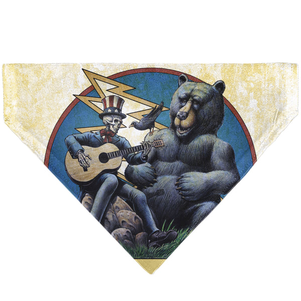 Buckle-Down Pet Bandana - Grateful Dead Dave's Picks Volume Five Truman UCLA Cover Art