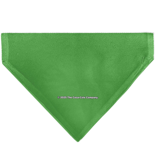 Buckle-Down Pet Bandana - SPRITE Text Logo Green/White