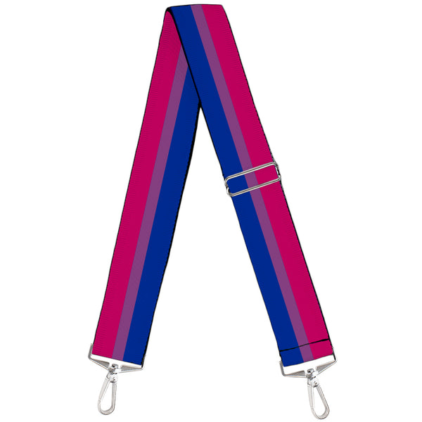 Buckle-Down Purse Strap - Flag Bisexual Pink Purple Blue