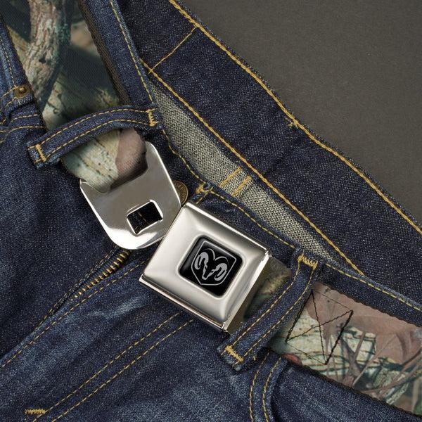 Buckle-Down Ram Seatbelt Belt - Mossy Oak Break-Up Infinity Webbing
