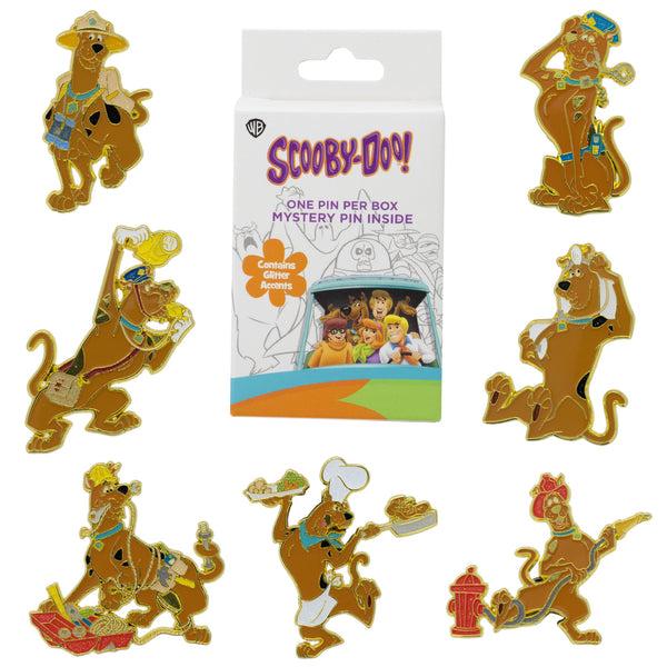 Buckle-Down Scooby Doo Mystery Enamel Pin Blind Box Series Scooby Doo As A Doctor Detective Policeman Safari Adventurer Chef Construction Worker Or Firefighter