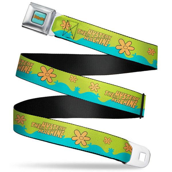 Buckle-Down SCOOBY DOO Text Logo Full Color Aqua/Orange Seatbelt Belt - Scooby Doo THE MYSTERY MACHINE Paint Job Green/Aqua/Orange Webbing Buckle-Down SCOOBY DOO Text Logo Full Color Aqua/Orange Seatbelt Belt - Scooby Doo THE MYSTERY MACHINE Paint Job Green/Aqua/Orange Webbing