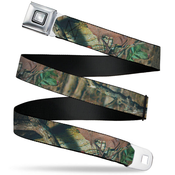 Buckle-Down Starburst Seatbelt Belt - Mossy Oak Break-Up Infinity Webbing