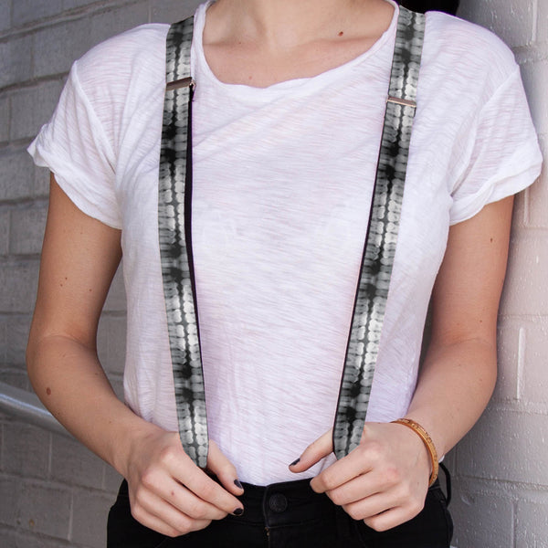 Buckle-Down Suspenders - 1.0" - Dental X-Rays Black/White