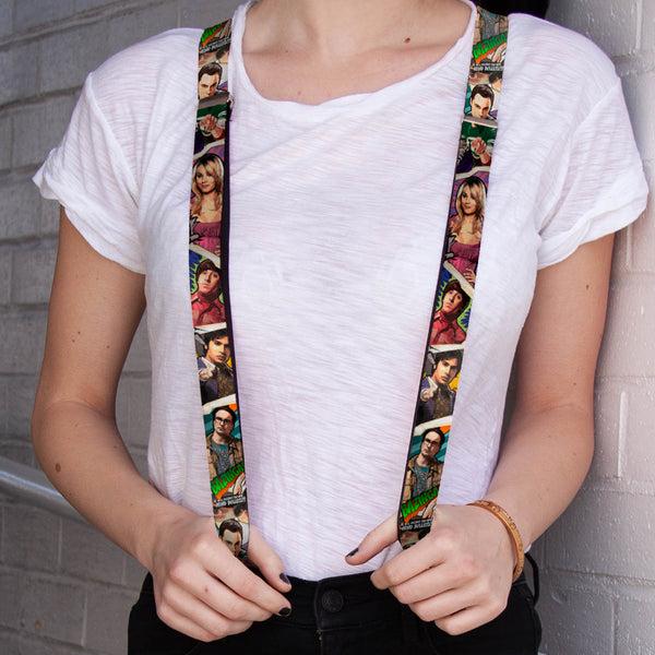 Buckle-Down Suspenders - 1.0" - The Big Bang Theory Comic Strip