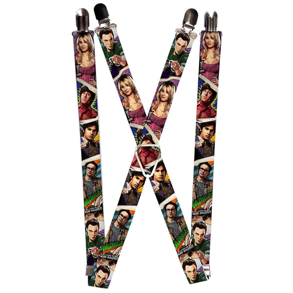 Buckle-Down Suspenders - 1.0" - The Big Bang Theory Comic Strip