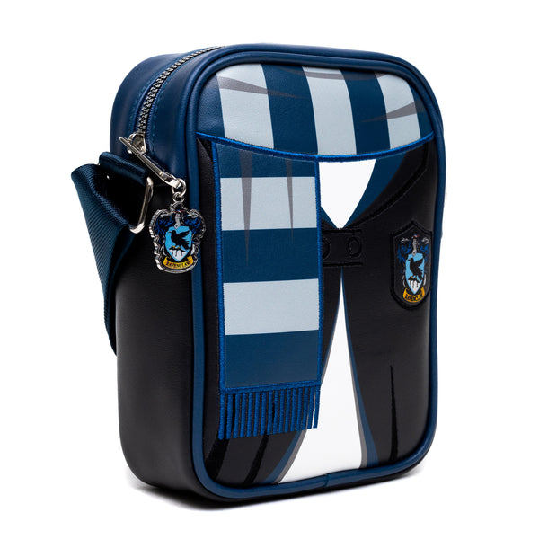 Buckle-Down The Wizarding World Of Harry Potter Bag Cross Body Harry Potter Hogwarts School Ravenclaw Uniform Embroidered Vegan Leather