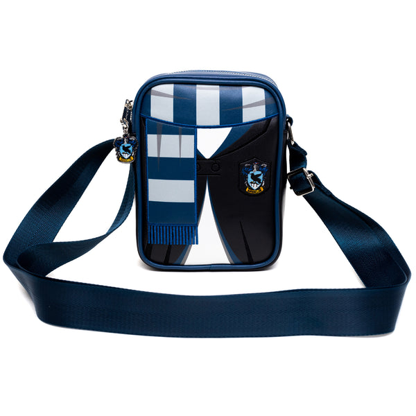 Buckle-Down The Wizarding World Of Harry Potter Bag Cross Body Harry Potter Hogwarts School Ravenclaw Uniform Embroidered Vegan Leather