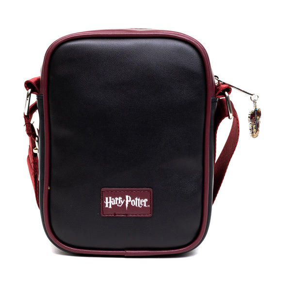 Buckle-Down The Wizarding World Of Harry Potter Bag Cross Body Harry Potter Hogwarts School Gryffindor Uniform Embroidered Vegan Leather
