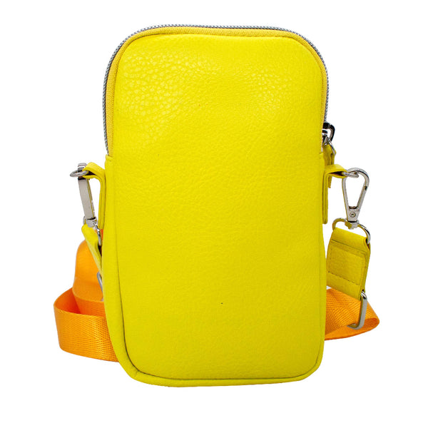 Buckle-Down Wallet Phone Bag Holder - SpongeBob SquarePants Expressions Scattered Yellow