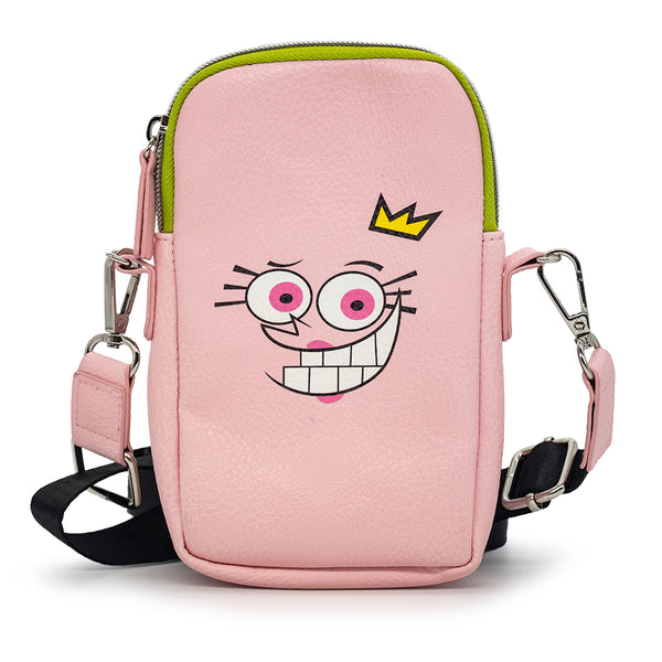 Buckle-Down Wallet Phone Bag Holder - The Fairly OddParents Cosmo and Wanda Close-Up Expressions