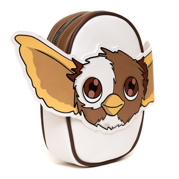 Buckle-Down Warner Bros. Horror Movies Bag Cross Body Gremlins Gizmo Smiling Face Applique Vegan Leather