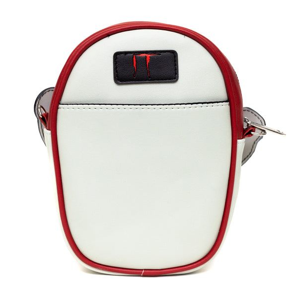Buckle-Down Warner Bros. Horror Movies Bag Cross Body It Pennywise Smiling Face Applique Vegan Leather