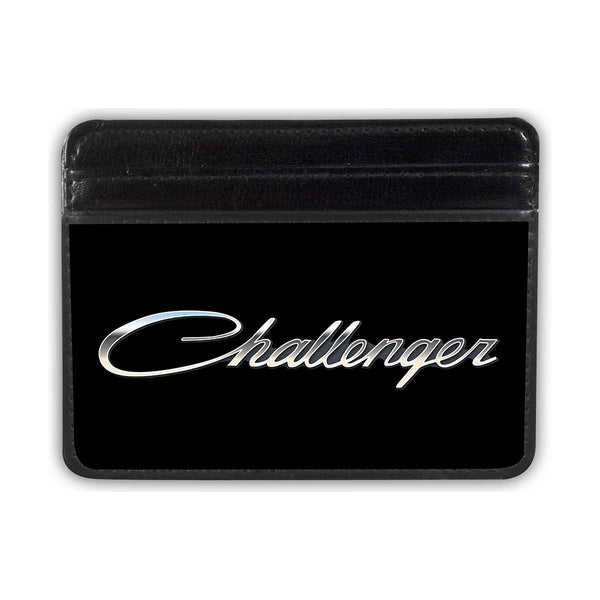 Buckle-Down Weekend Wallet - CHALLENGER Emblem Script Black Silver-Fade