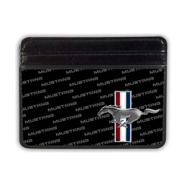 Buckle-Down Weekend Wallet - Ford Mustang w Bars CORNER w Text