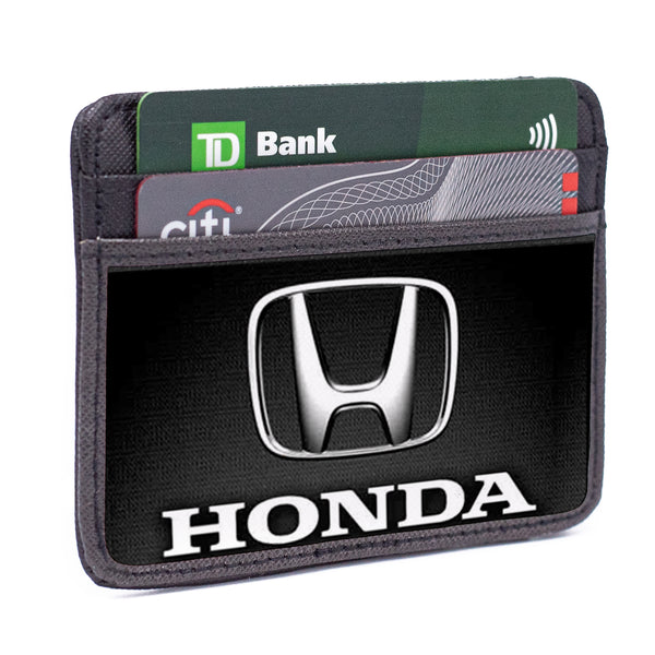 Buckle-Down Weekend Wallet - Honda Logo Black Silver White