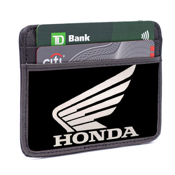 Buckle-Down Weekend Wallet - HONDA Motorcycle Black White