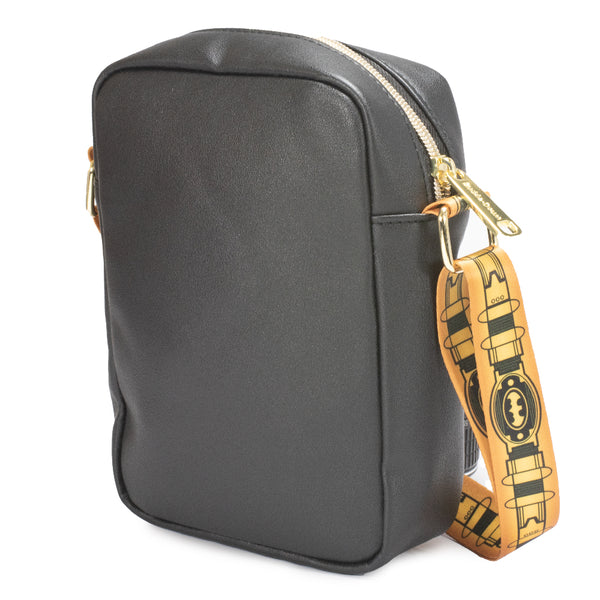 Buckle-Down Women's Crossbody Wallet - Batman Embossed Bat Signal