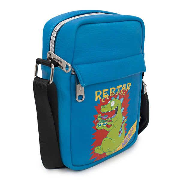 Buckle-Down Women's Crossbody Wallet - Rugrats REPTAR CEREAL Eating Pose