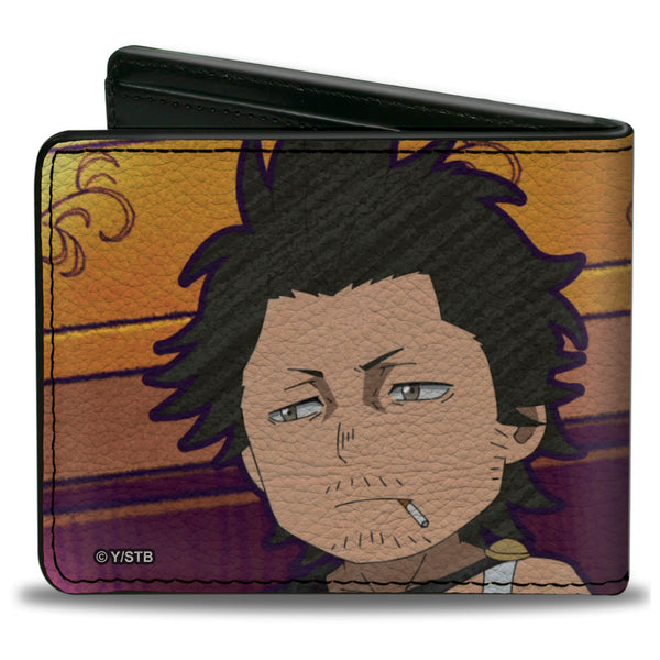 Buckle-Down Bi-Fold Wallet - Black Clover Chibi Yami And Charlotte Pose