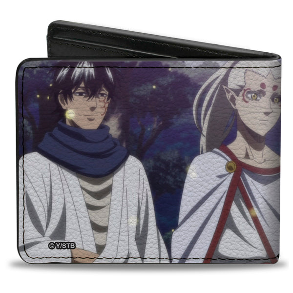 Buckle-Down Bi-Fold Wallet - BLACK CLOVER Eye Of The Midnight Sun Elysia Elf Group Scene And Title Logo