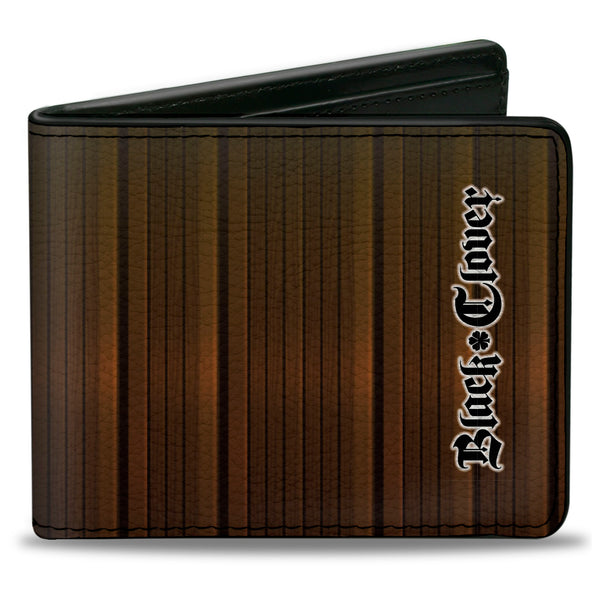 Buckle-Down Bi-Fold Wallet - Black Clover Magic Knights Four Captains Scene and Title Logo