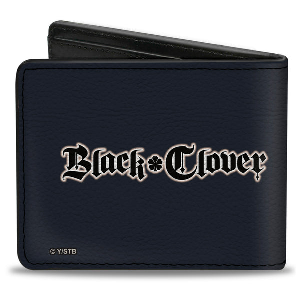 Buckle-Down Bi-Fold Wallet - BLACK CLOVER Mermaid Noelle Close-Up And Title Logo