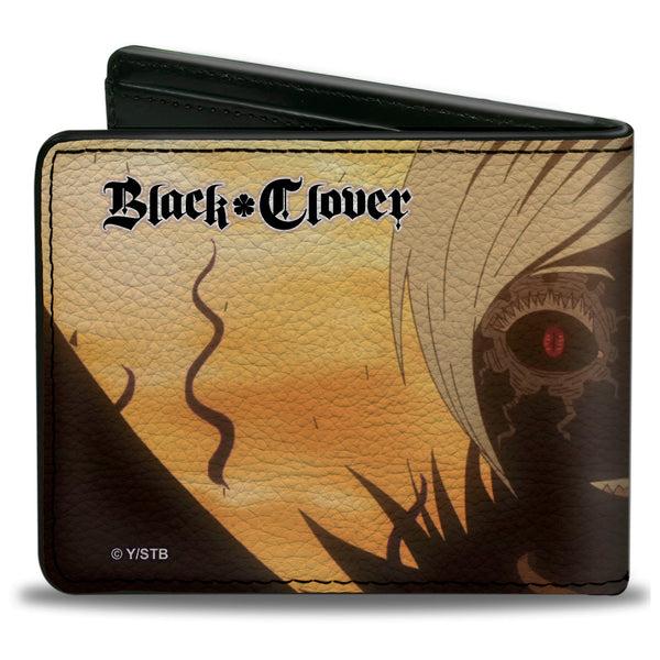 Buckle-Down Bi-Fold Wallet - BLACK CLOVER Vanica Megicula Devil Host Pose And Title Logo