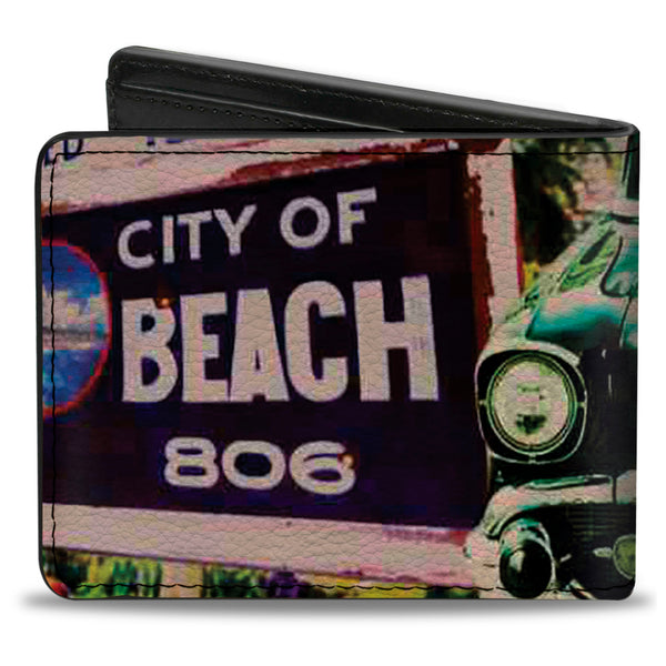 Buckle-Down Bi-Fold Wallet - Cali Classic Laguna Beach