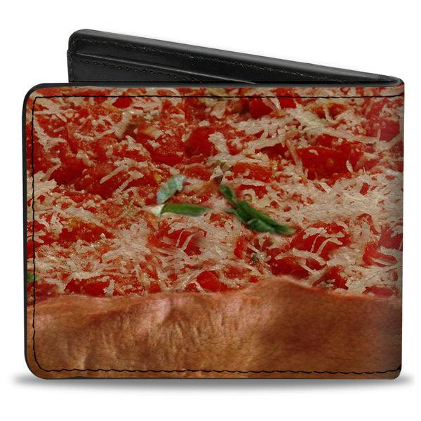 Buckle-Down Bi-Fold Wallet - Chicago Style Pizza Vivid