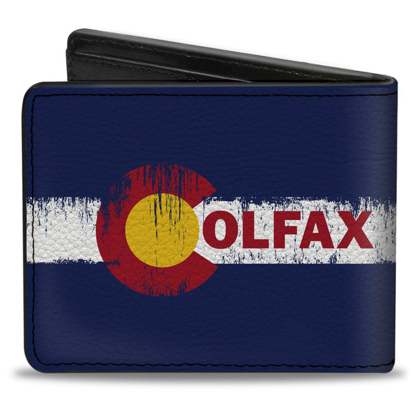 Buckle-Down Bi-Fold Wallet - COLFAX Colorado Flag Weathered