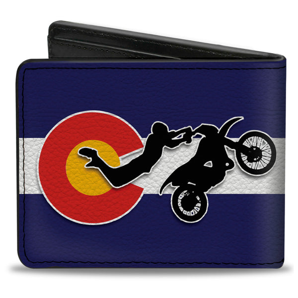Buckle-Down Bi-Fold Wallet - Colorado Freestyle Motocross Superman