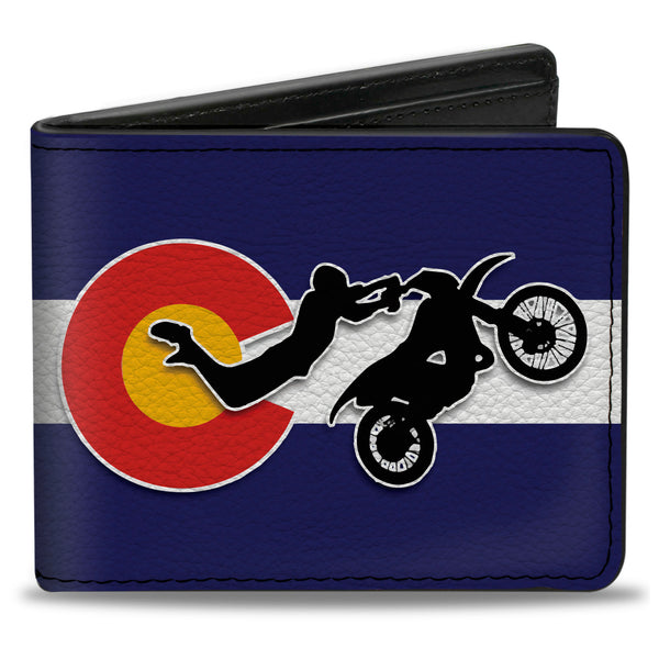 Buckle-Down Bi-Fold Wallet - Colorado Freestyle Motocross Superman