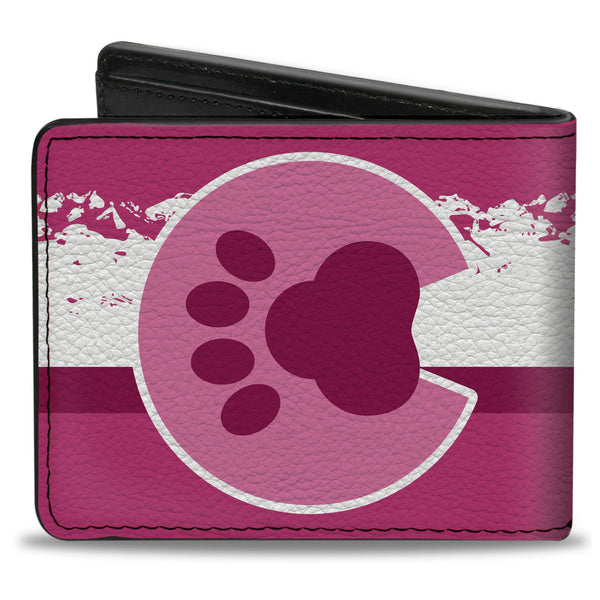 Buckle-Down Bi-Fold Wallet - Colorado Paw Mountains Pinks