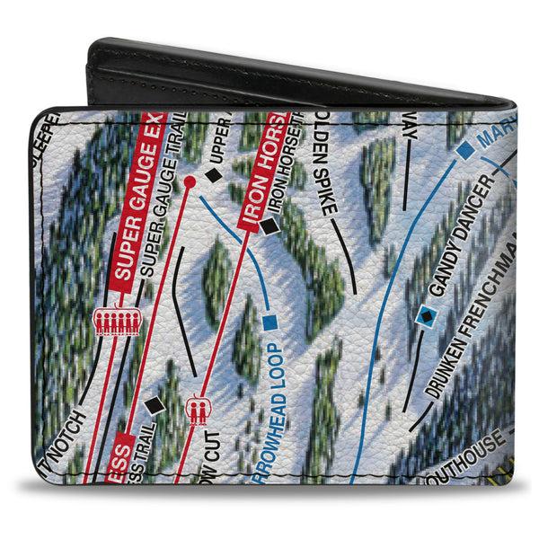 Buckle-Down Bi-Fold Wallet - Colorado Winter Park Runs
