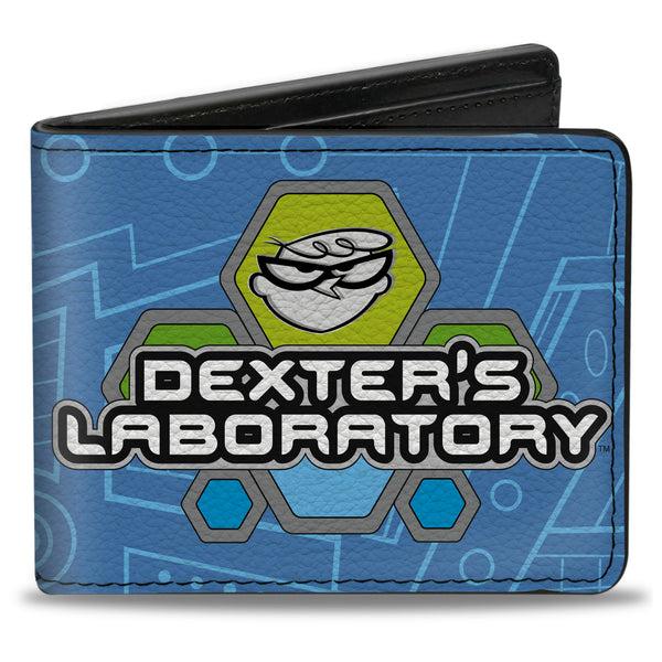 Buckle-Down Bi-Fold Wallet - DEXTER'S LABORATORY Icon Blues