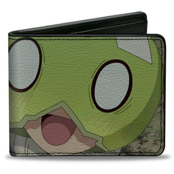 Buckle-Down Bi-Fold Wallet - DR. STONE Suika Smiling Pose and Title Logo
