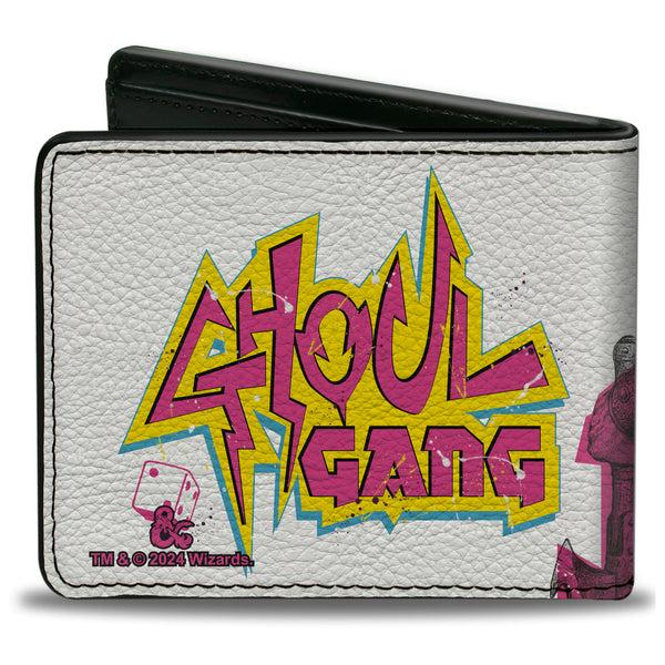 Buckle-Down Bi-Fold Wallet - Dungeons & Dragons GHOUL GANG Group Pose White/Multi Color