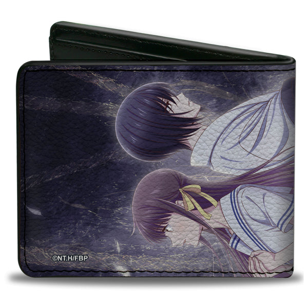 Buckle-Down Bi-Fold Wallet - Fruits Basket Tohru And Akito The Final Back To Back Pose