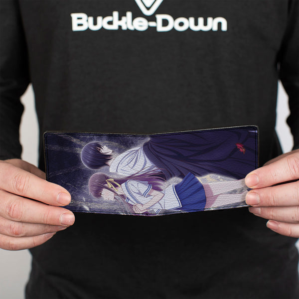 Buckle-Down Bi-Fold Wallet - Fruits Basket Tohru And Akito The Final Back To Back Pose
