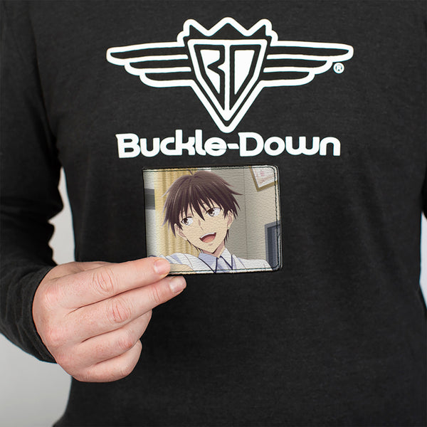 Buckle-Down Bi-Fold Wallet - Fruits Basket Yuki And Kakeru Class Pose