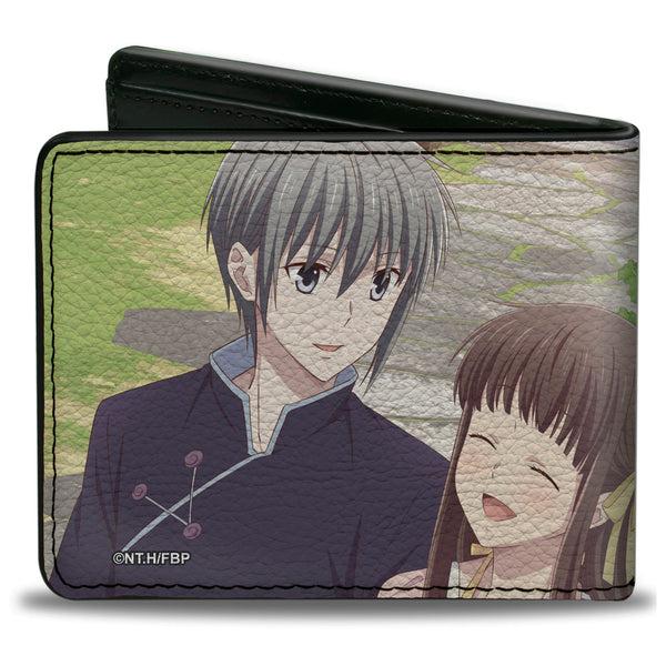 Buckle-Down Bi-Fold Wallet - Fruits Basket Yuki Tohru Kyo Kagure Group Scene